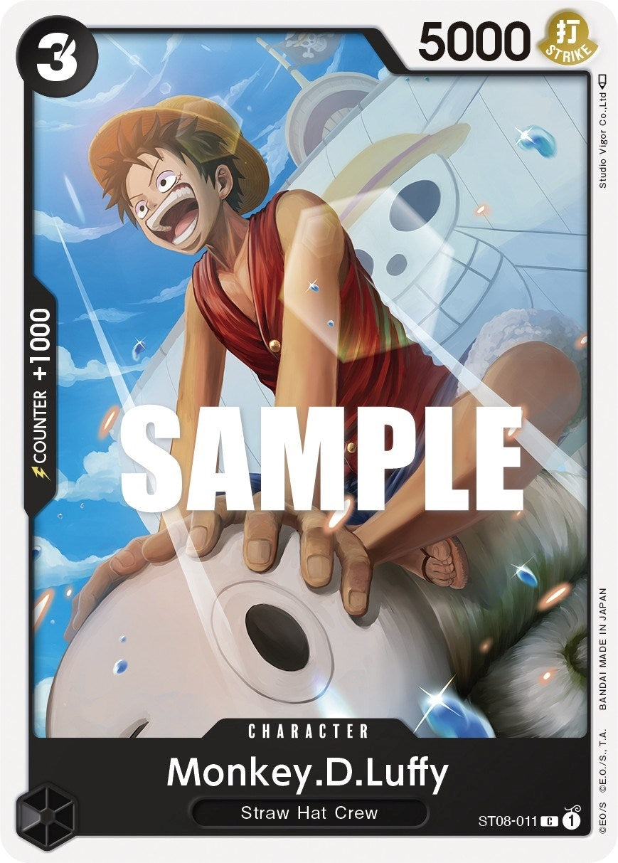Image for Monkey.D.Luffy (011) - One Piece Card Game