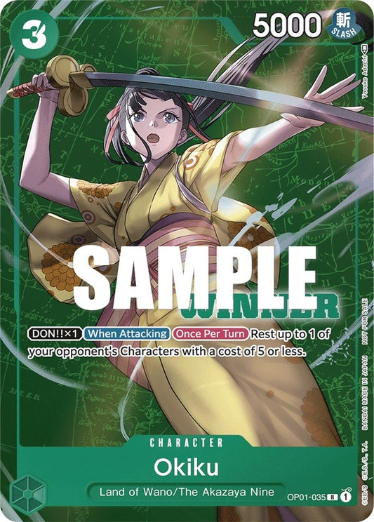 Image for Okiku (Winner Pack Vol. 4) - One Piece Card Game