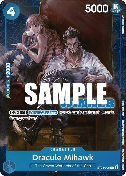 Image for Dracule Mihawk (Winner Pack Vol. 4) - One Piece Card Game