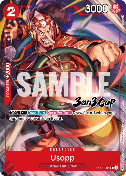 Image for Usopp (3-on-3 Cup) [Participant] - One Piece Card Game