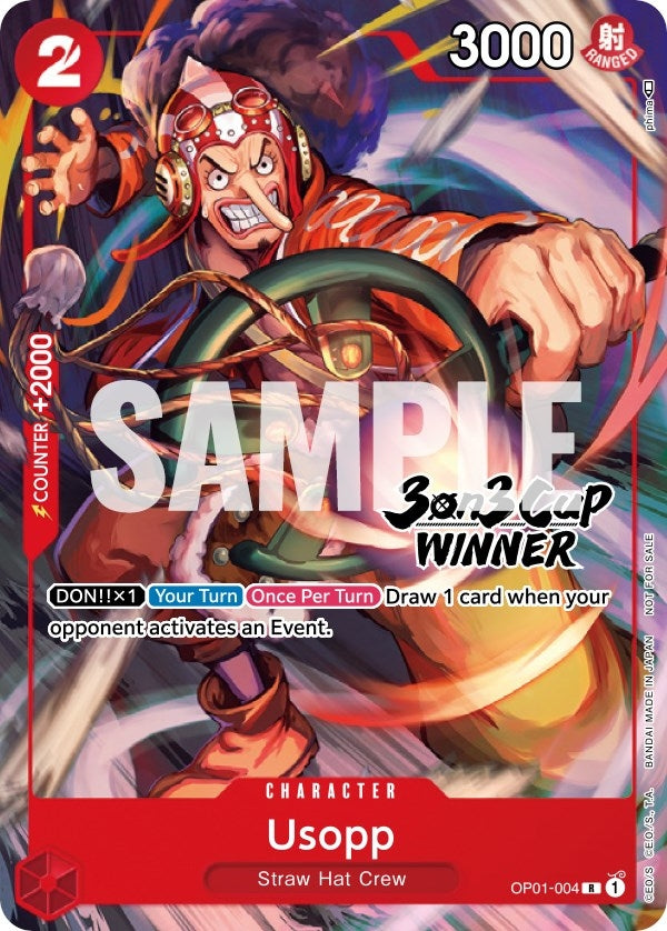 Image for Usopp (3-on-3 Cup) [Winner] - One Piece Card Game