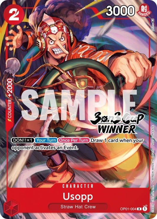 Image for Usopp (3-on-3 Cup) [Winner] - One Piece Card Game