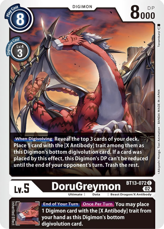 Image for DoruGreymon - Digimon Card Game