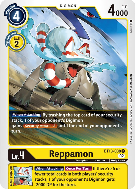 Image for Reppamon - Digimon Card Game