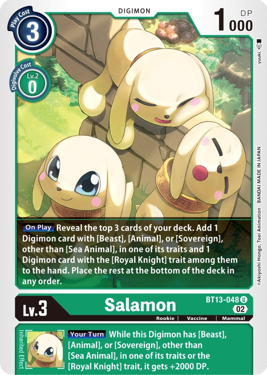 Image for Salamon - Digimon Card Game