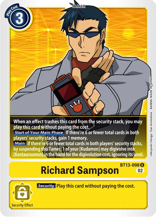 Image for Richard Sampson - Digimon Card Game