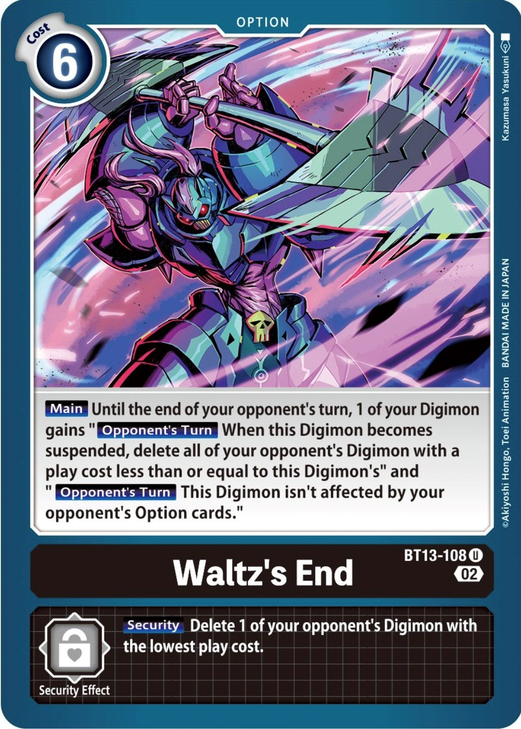 Image for Waltz's End - Digimon Card Game