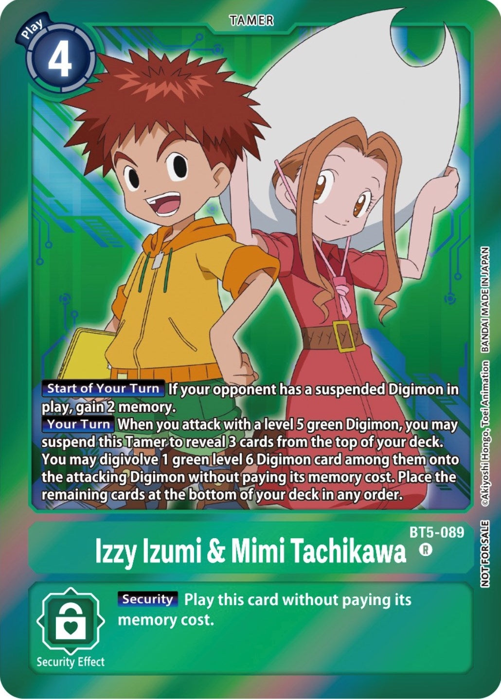 Image for Izzy Izumi & Mimi Tachikawa (Event Pack 5) - Digimon Card Game