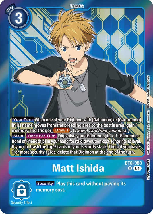 Image for Matt Ishida (Event Pack 5) - Digimon Card Game