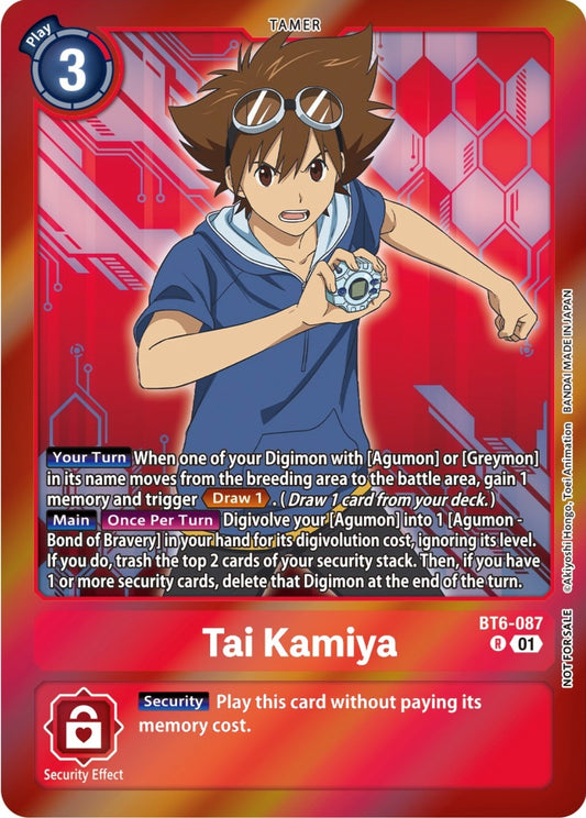 Image for Tai Kamiya (Event Pack 5) - Digimon Card Game