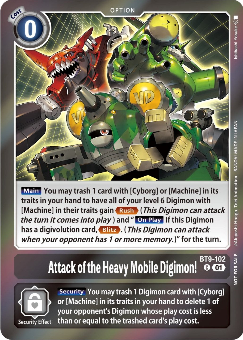 Image for Attack of the Heavy Mobile Digimon! (Event Pack 5) - Digimon Card Game