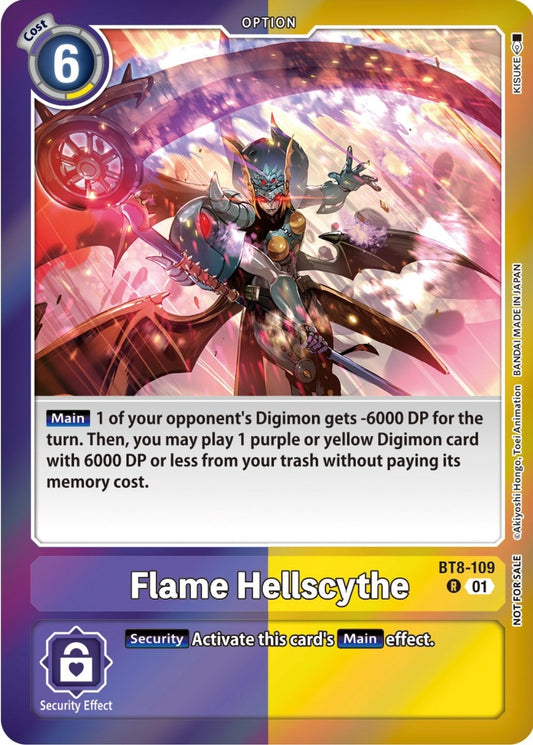 Image for Flame Hellscythe (Event Pack 5) - Digimon Card Game