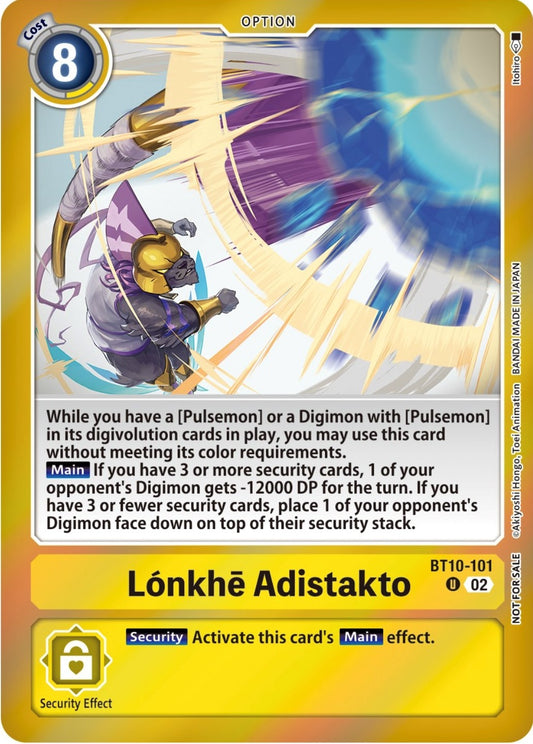 Image for Lonkhe Adistakto (Event Pack 5) - Digimon Card Game