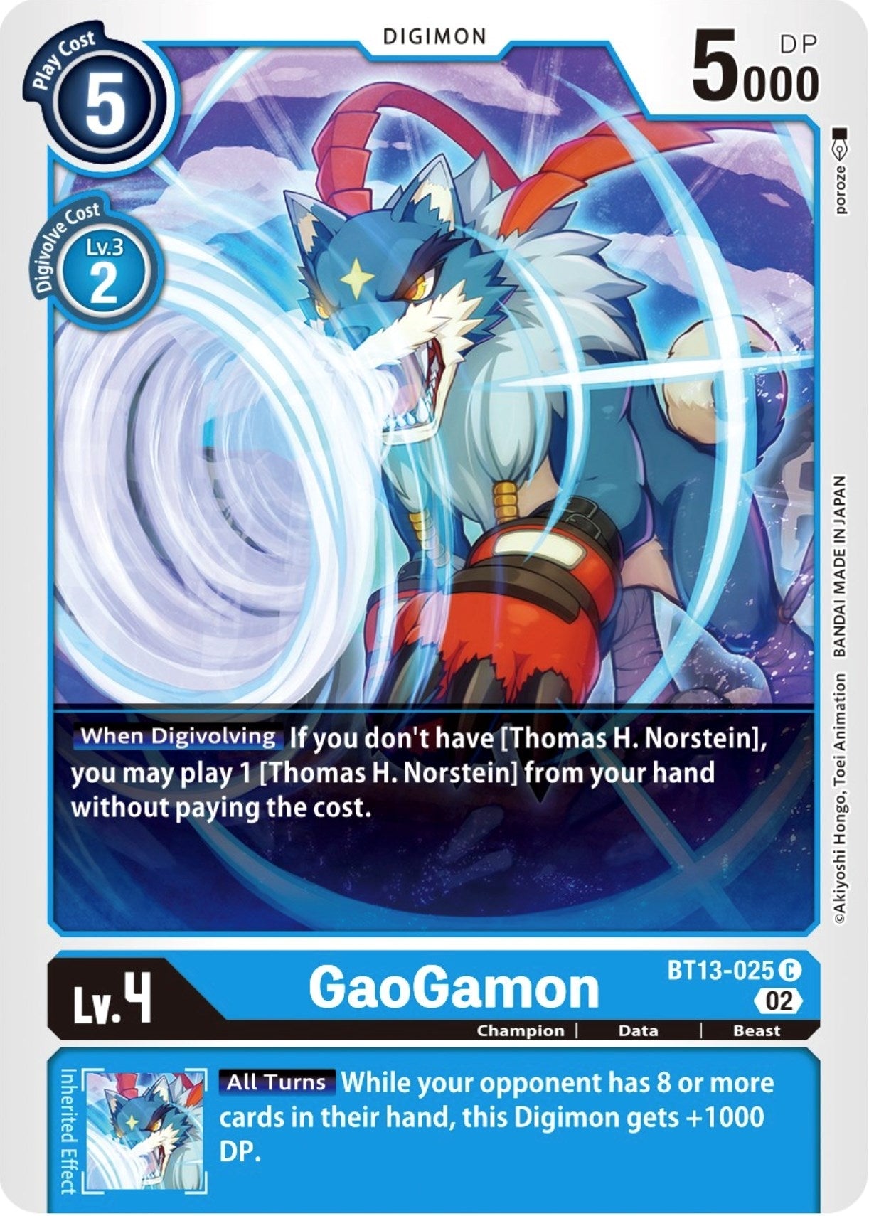 Image for GaoGamon - Digimon Card Game