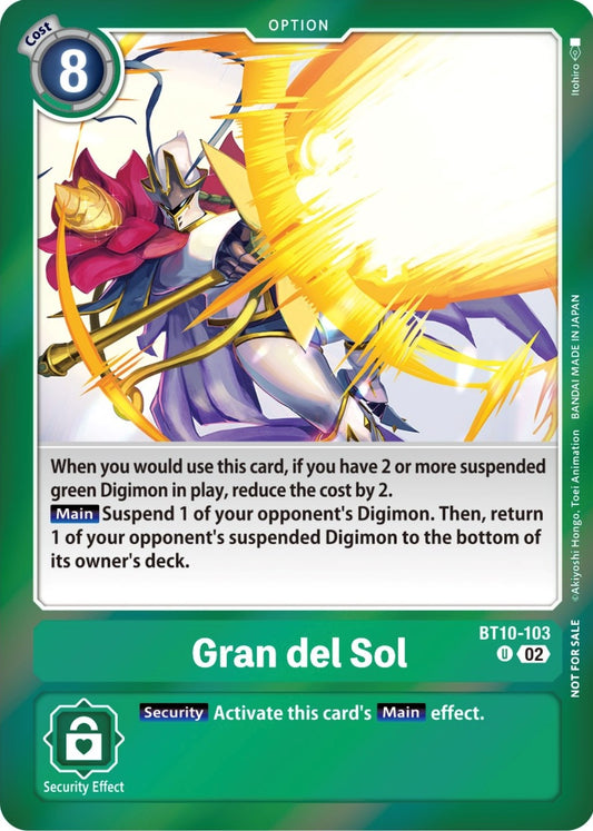 Image for Gran del Sol (Event Pack 5) - Digimon Card Game