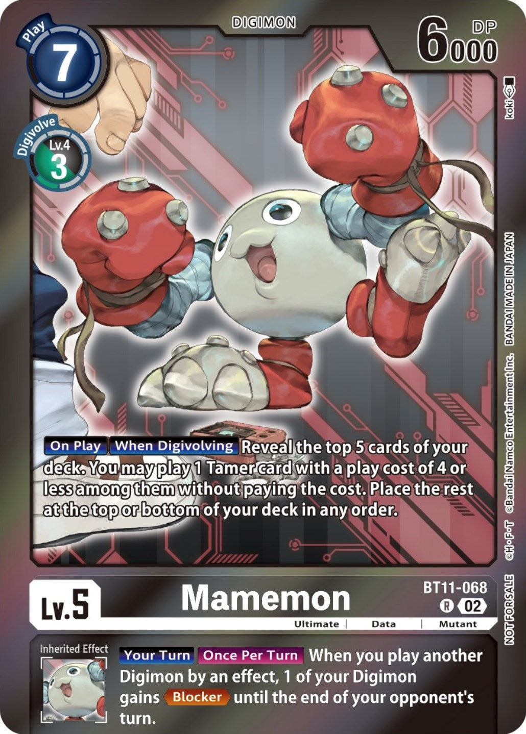 Image for Mamemon (Event Pack 5) - Digimon Card Game