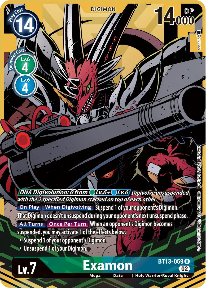 Image for Examon (Alternate Art) - Digimon Card Game