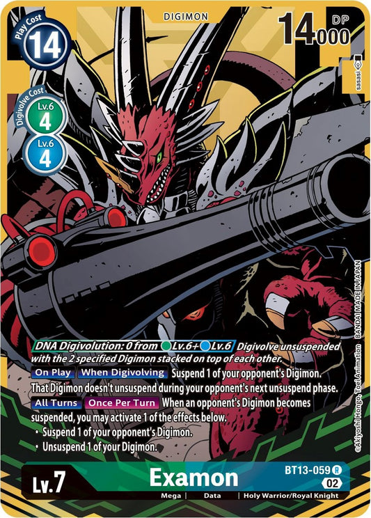 Image for Examon (Alternate Art) - Digimon Card Game