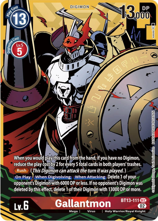 Image for Gallantmon (Alternate Art) - Digimon Card Game