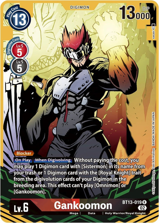 Image for Gankoomon (Alternate Art) - Digimon Card Game