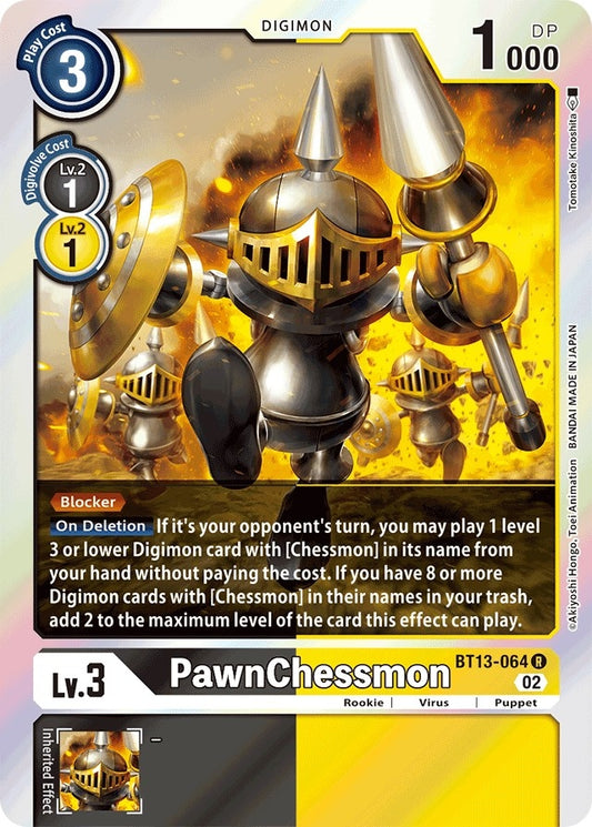 Image for PawnChessmon - BT13-064 - Digimon Card Game