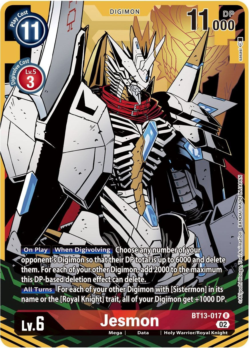 Image for Jesmon (Alternate Art) - Digimon Card Game