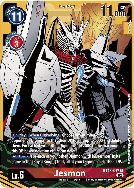 Image for Jesmon (Alternate Art) - Digimon Card Game