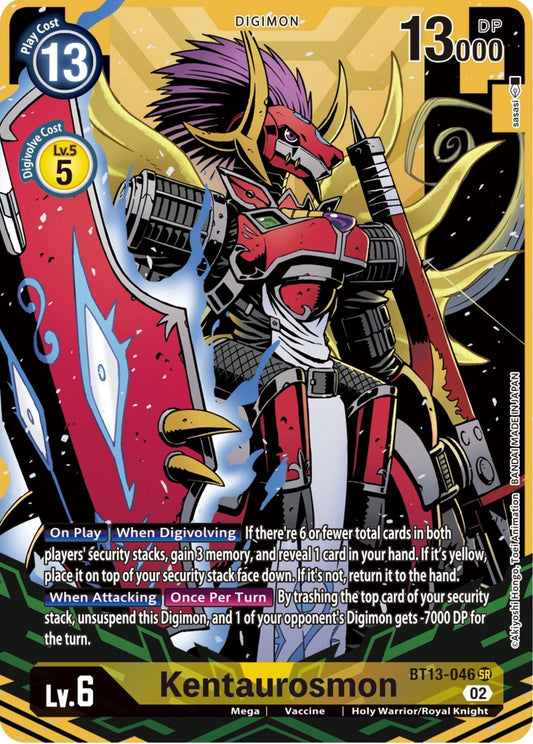 Image for Kentaurosmon (Alternate Art) - Digimon Card Game