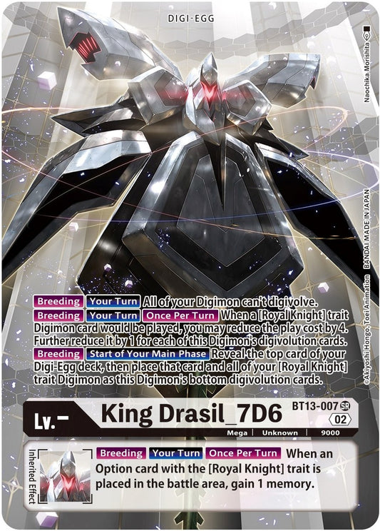Image for King Drasil_7D6 (Alternate Art) - Digimon Card Game