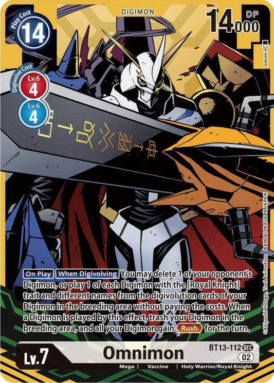 Image for Omnimon (Alternate Art) - Digimon Card Game