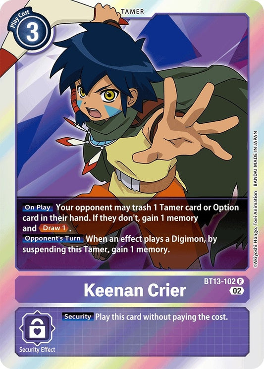 Image for Keenan Crier - Digimon Card Game