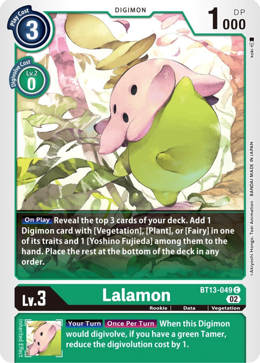 Image for Lalamon - Digimon Card Game