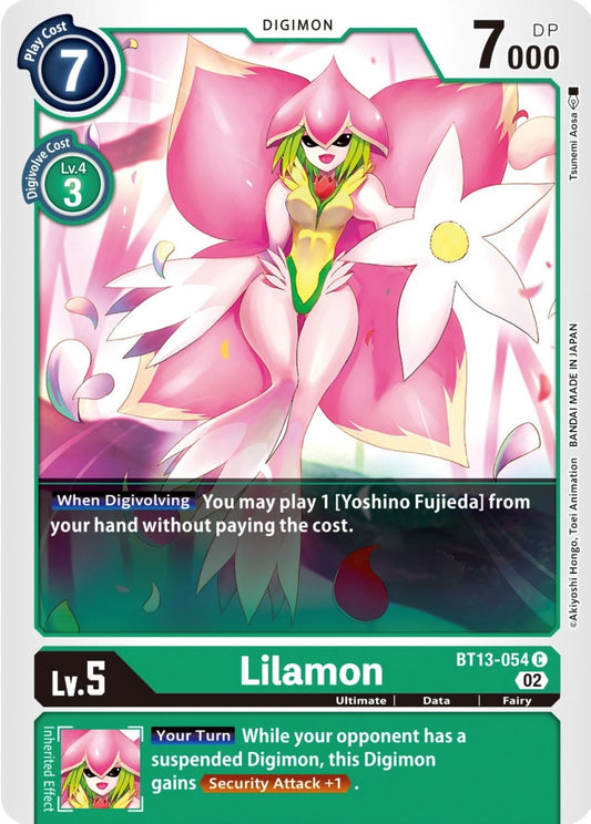 Image for Lilamon - Digimon Card Game