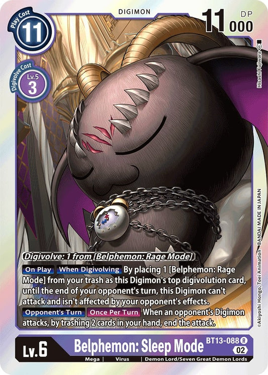Image for Belphemon: Sleep Mode - Digimon Card Game