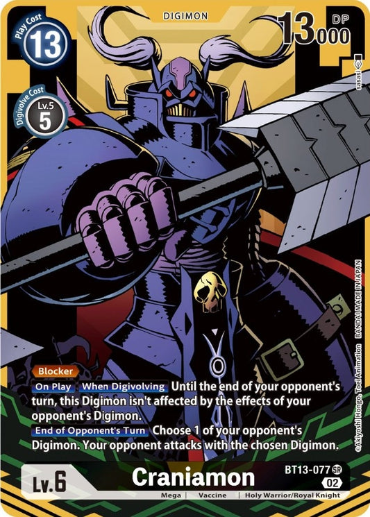 Image for Craniamon (Alternate Art) - Digimon Card Game