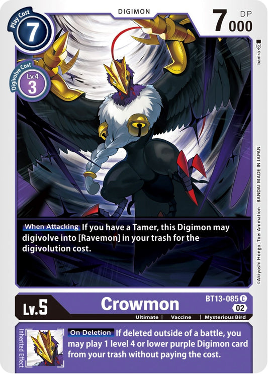 Image for Crowmon - Digimon Card Game