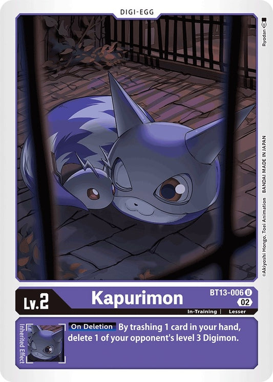 Image for Kapurimon - Digimon Card Game