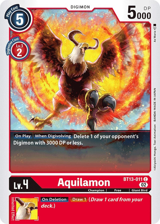 Image for Aquilamon - Digimon Card Game