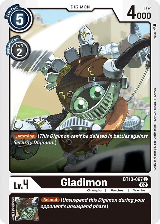 Image for Gladimon - Digimon Card Game