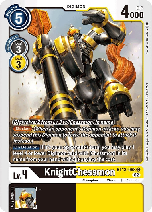 Image for KnightChessmon BT13-068 - Digimon Card Game