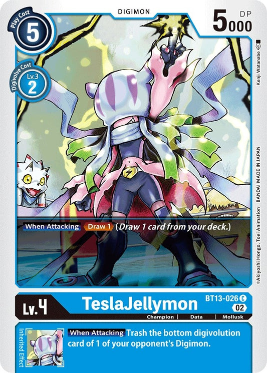Image for TeslaJellymon - Digimon Card Game