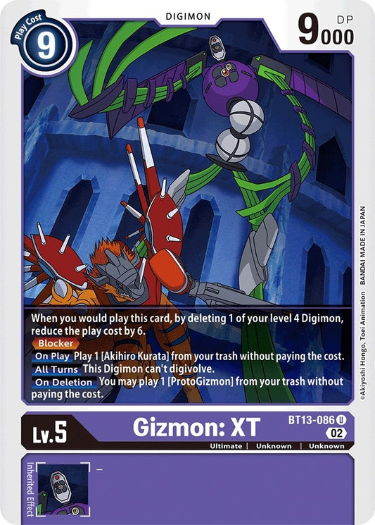 Image for Gizmon: XT - Digimon Card Game