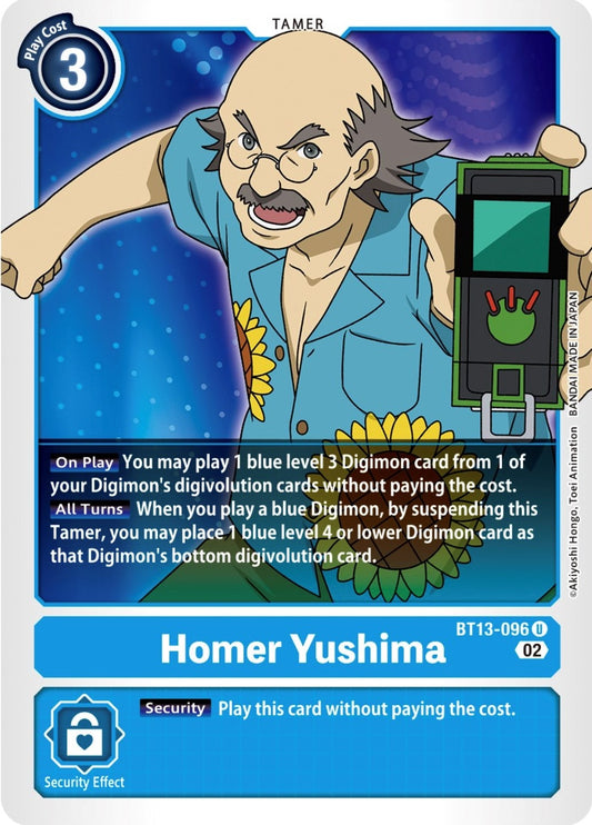 Image for Homer Yushima - Digimon Card Game