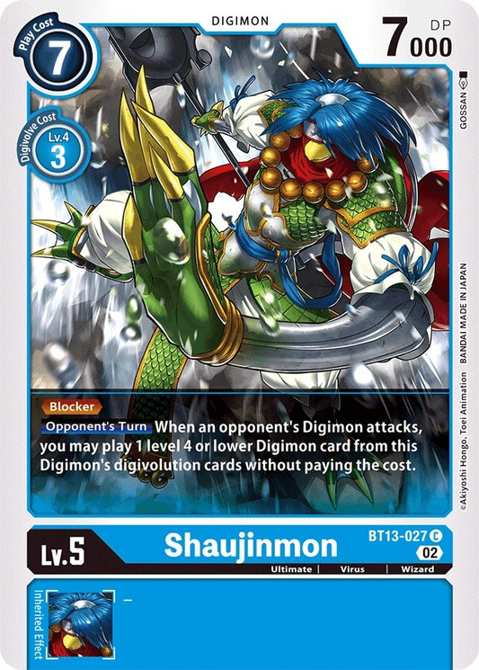 Image for Shaujinmon - Digimon Card Game