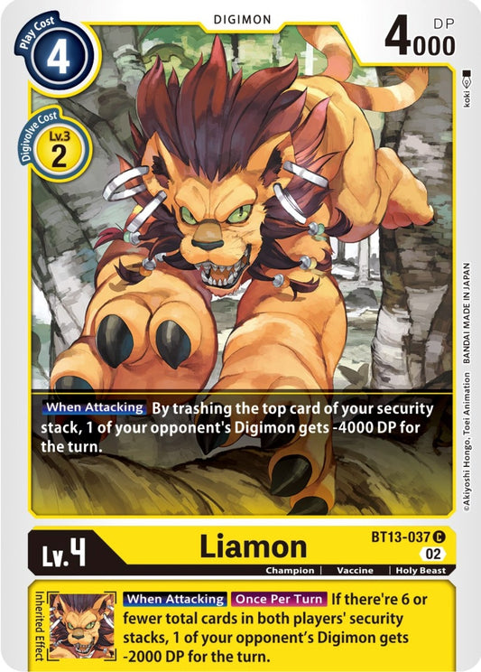 Image for Liamon - Digimon Card Game