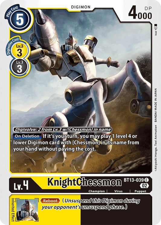 Image for KnightChessmon BT13-039 - Digimon Card Game