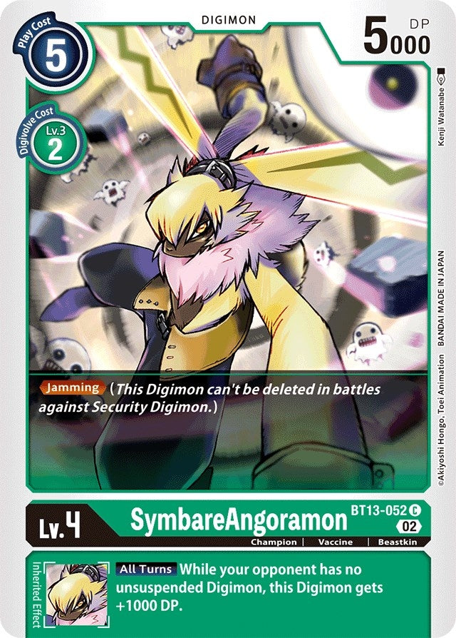 Image for SymbareAngoramon - Digimon Card Game