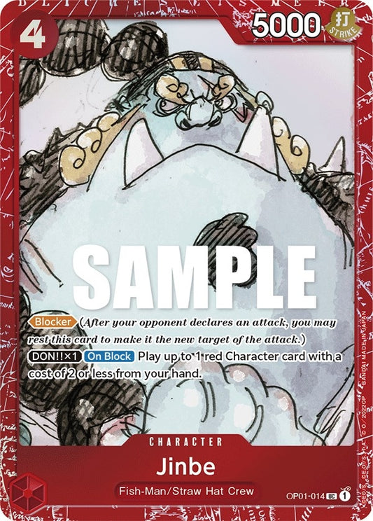 Image for Jinbe (Premium Card Collection -ONE PIECE FILM RED Edition-) - One Piece Card Game
