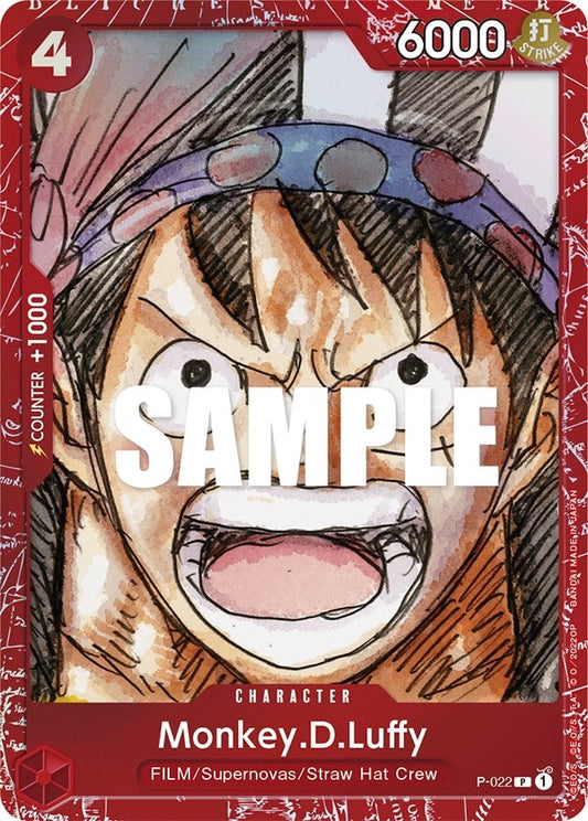 Image for Monkey.D.Luffy (Premium Card Collection -ONE PIECE FILM RED Edition-) - One Piece Card Game