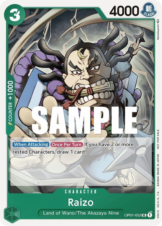 Image for Raizo (Event Pack Vol. 2) - One Piece Card Game